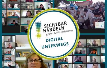 Digitale Angebote Projekt "Sichtbar handeln! Gegen Antisemitismus"
