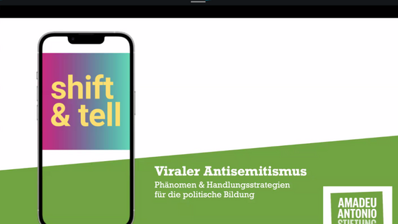 Screenshot von einem Online-Vortrag