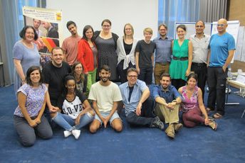 Die gesamte Gruppe des Fachkräfteprogramms (Foto © ConAct) Die gesamte Gruppe des Fachkräfteprogramms.