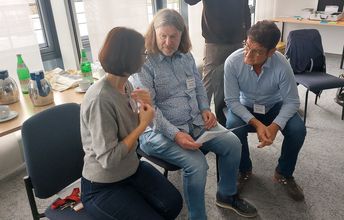 Gruppenarbeit im Gespräch