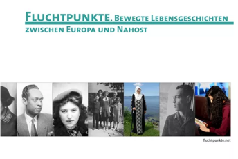 Fluchtpunkte: Screenshot Website