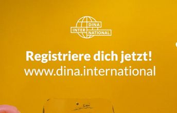 Jetzt registrieren - DINA Grafik