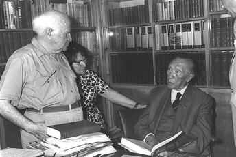 Adenauer und Ben-Gurion