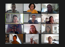 Digitale Begegnung Grafik