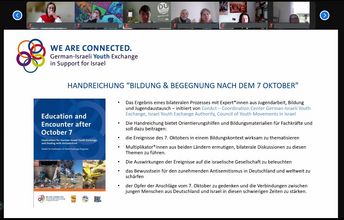 Screenshot vom Verbands- und Länderzentralstellentreffen