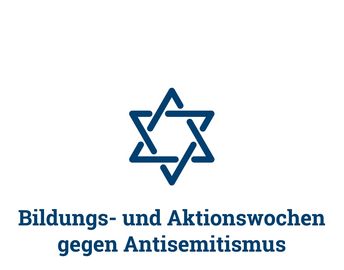 Logo der Bildungs- und Aktionswochen gegen Antisemitismus
