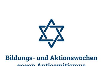 Logo der Bildungs- und Aktionswochen gegen Antisemitismus