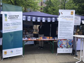 Israeltag ConAct-Stand