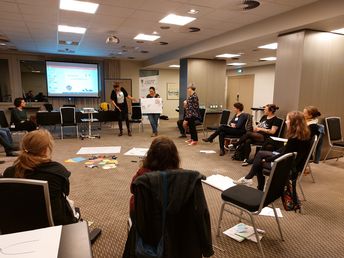 Zwischenseminar „Sichtbar handeln! Umgehen mit Antisemitismus in Jugend- und Bildungsarbeit“ in Berlin