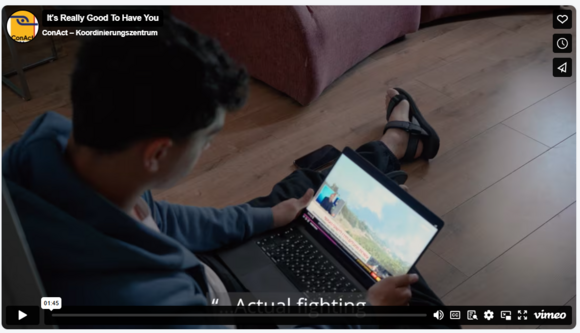 Screenshot des Films Its Really Good to Have you