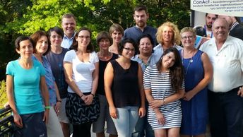 Die bilaterale Arbeitsgruppe des Praxishandbuches auf einem gemeinsamen Gruppenphoto.