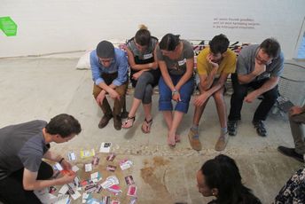 Projektbesuch bei 7x jung (Foto © ConAct) Projektbesuch der Fachkräfte bei 7x jung.