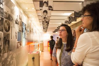 Besuch des Anne-Frank-Zentrums Berlin. (Foto © ConAct/Ruthe Zuntz)