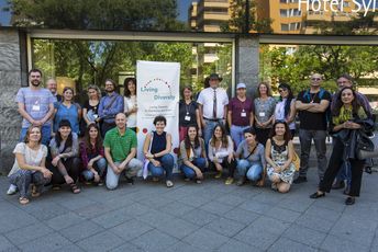 Fachkräfte beim Seminar „Deutsch-Israelischer Jugendaustausch. Begegnungen junger Menschen in Migrationsgesellschaften“. (Foto © ConAct/Ruthe Zuntz)