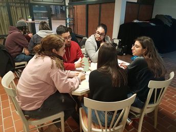 Bei der Gruppenarbeit. (Foto © ConAct)