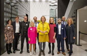 Gruppenbild mit Lisa Paus