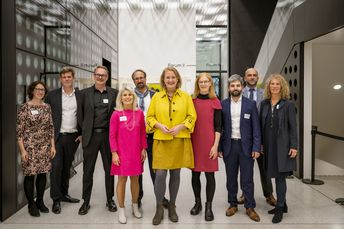 Gruppenbild mit Lisa Paus