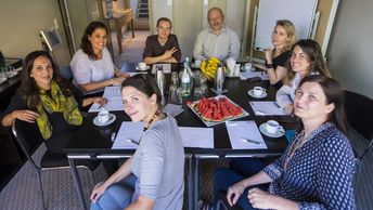 Projekte entwickeln beim Fachseminar „Deutsch-Israelischer Jugendaustausch. Begegnungen junger Menschen in Migrationsgesellschaften“. (Foto © ConAct/Ruthe Zuntz)
