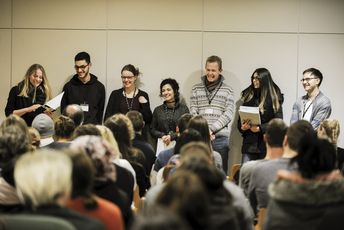 Präsentation der Gruppenarbeit. 