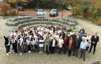 Gruppenbild der trilateralen Austauschgruppe mit Syke, Marokko und Israel