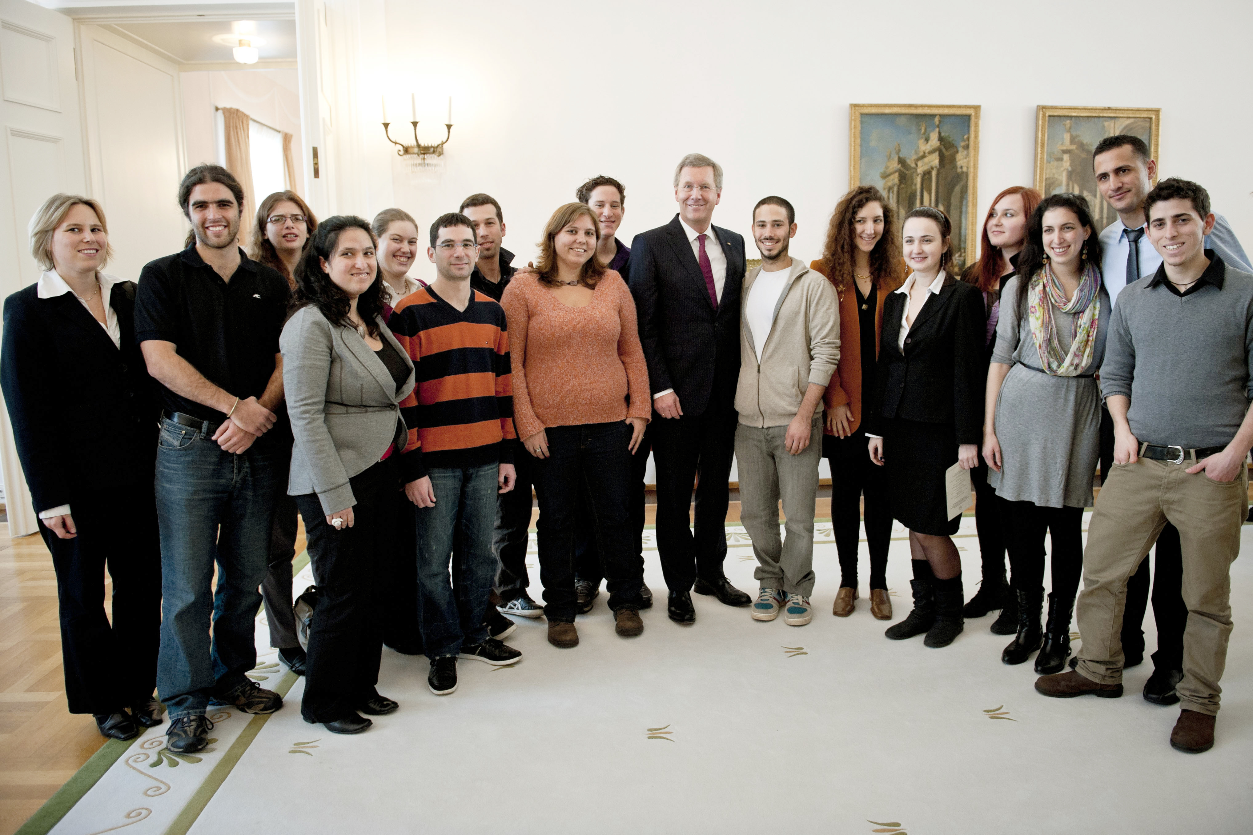 Gruppenbild mit Wulff als Thumbnail