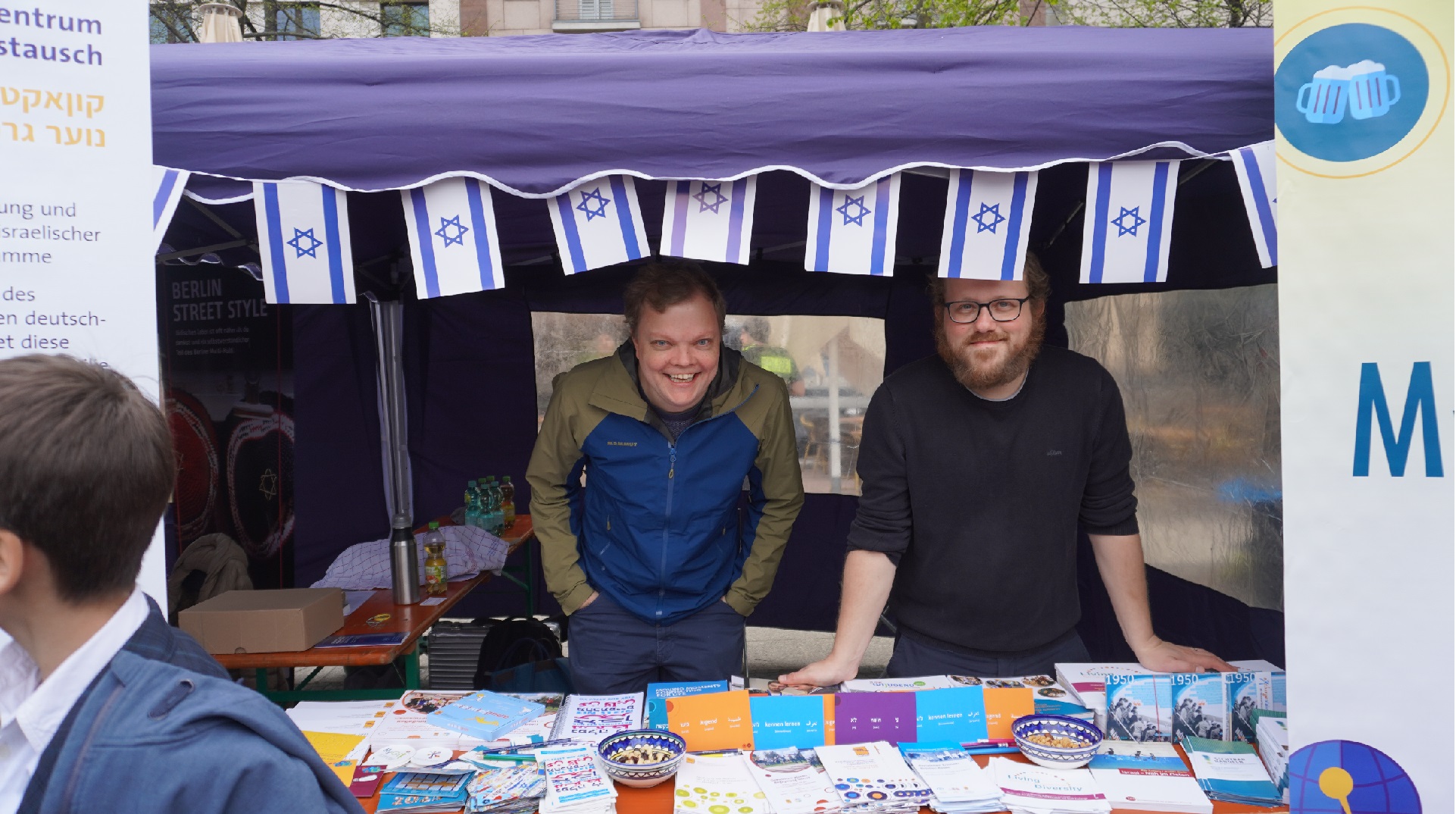 ConAct-Stand auf dem Israeltag