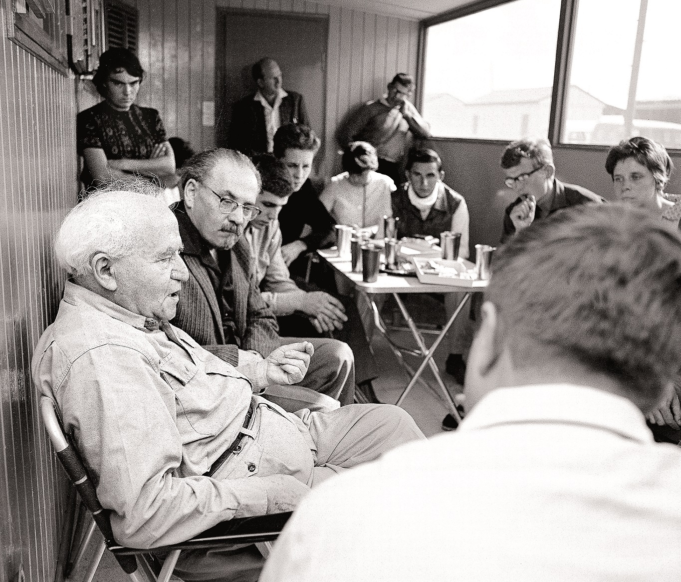 Grafik von Ben Gurion