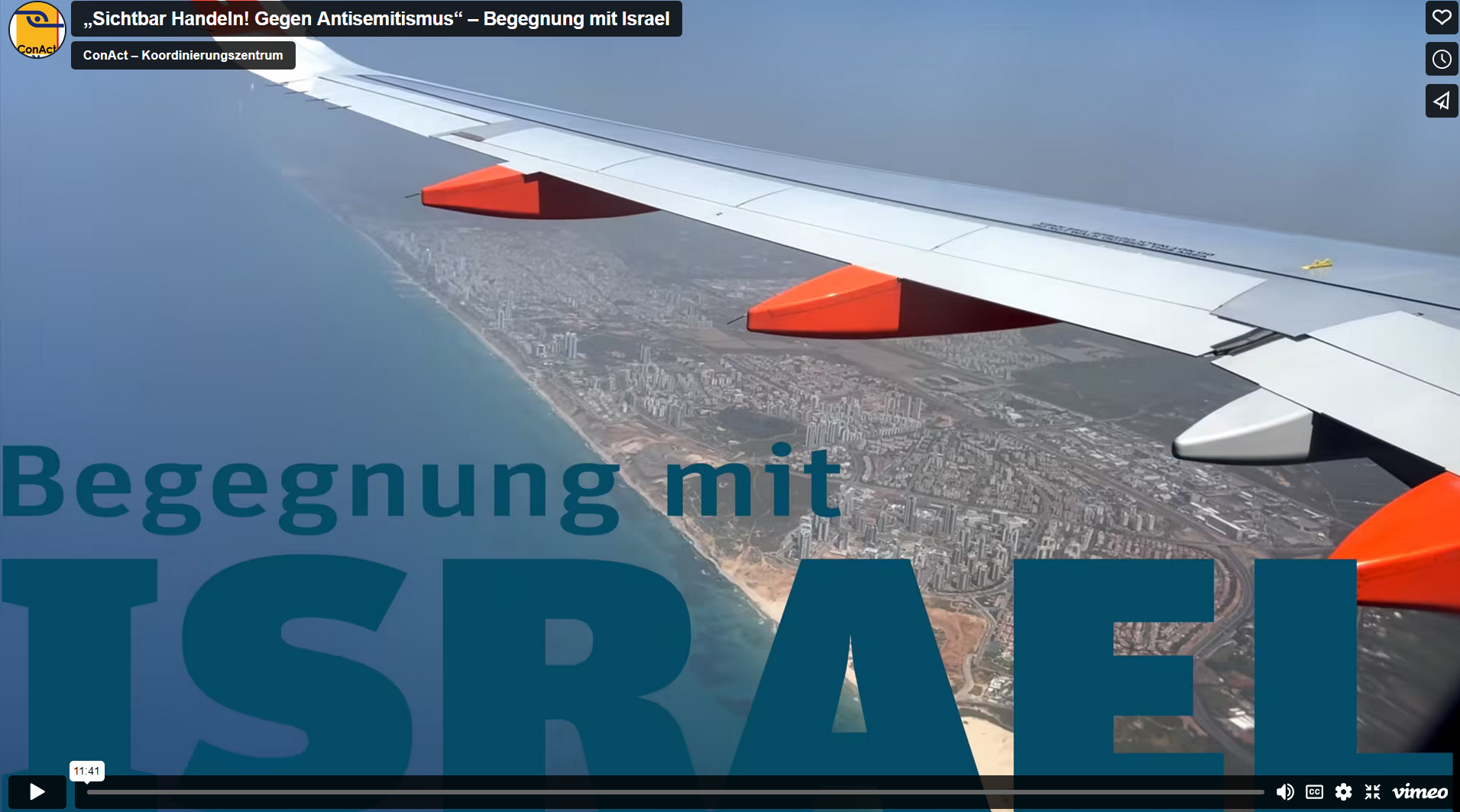 Screenshot aus dem Film: Begegnung mit Israel